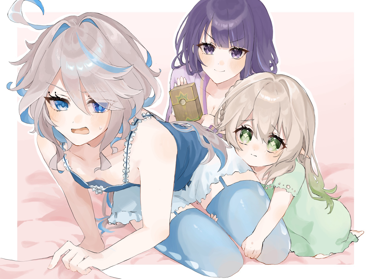 This is a pixiv picture whose title is フォカロルス、夜更かししましょう！！！.