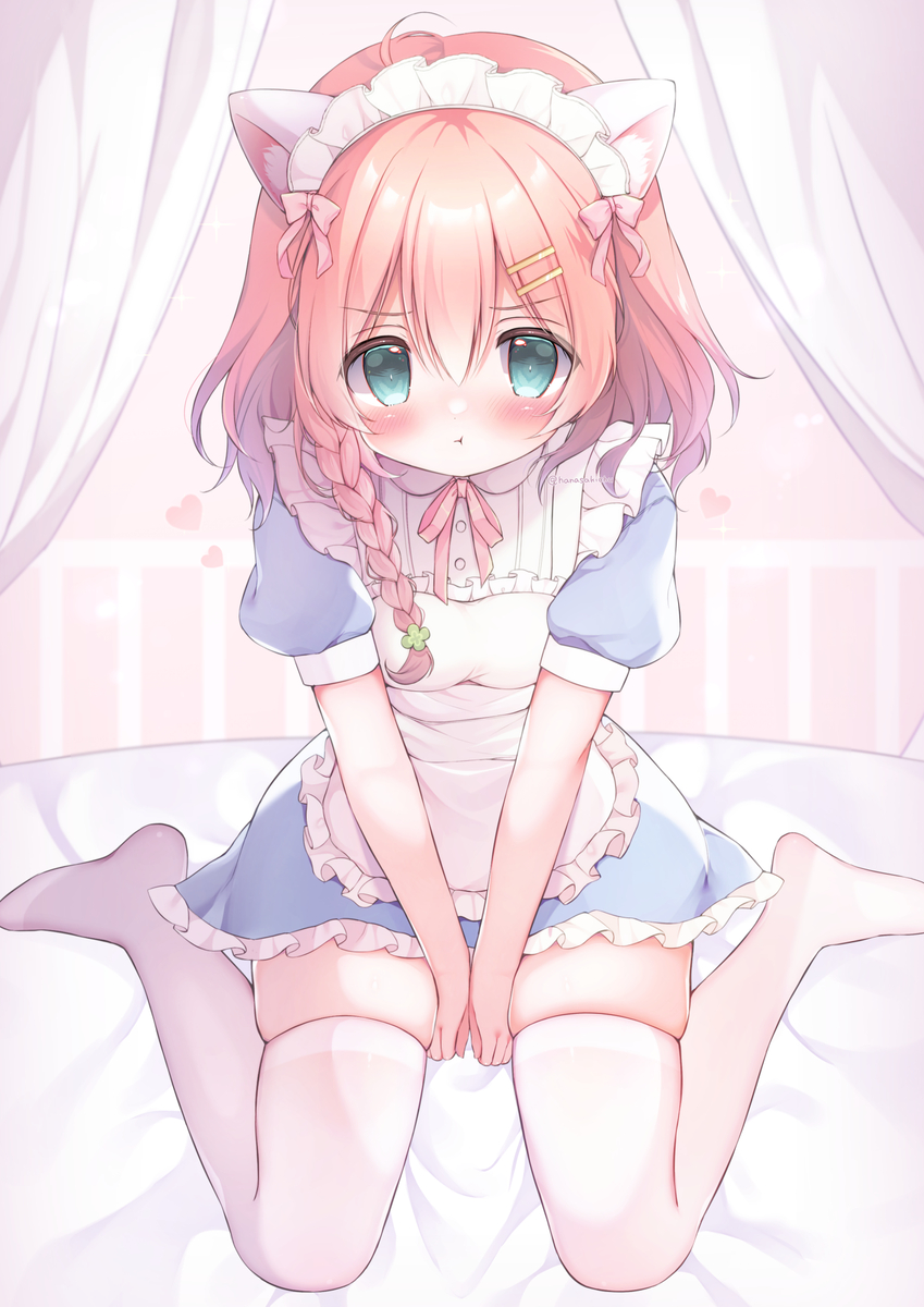 This is a pixiv picture whose title is 天羽よつはさん.