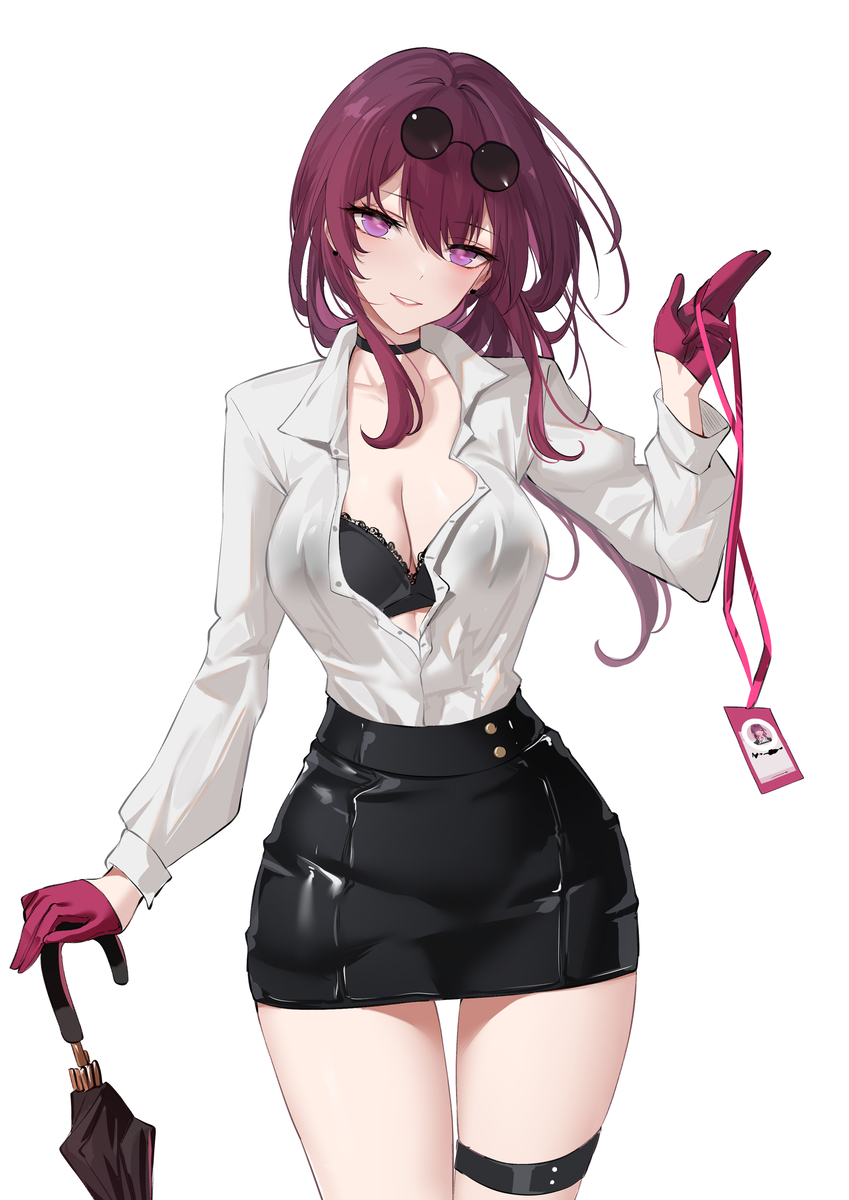 This is a pixiv picture whose title is Kafka.