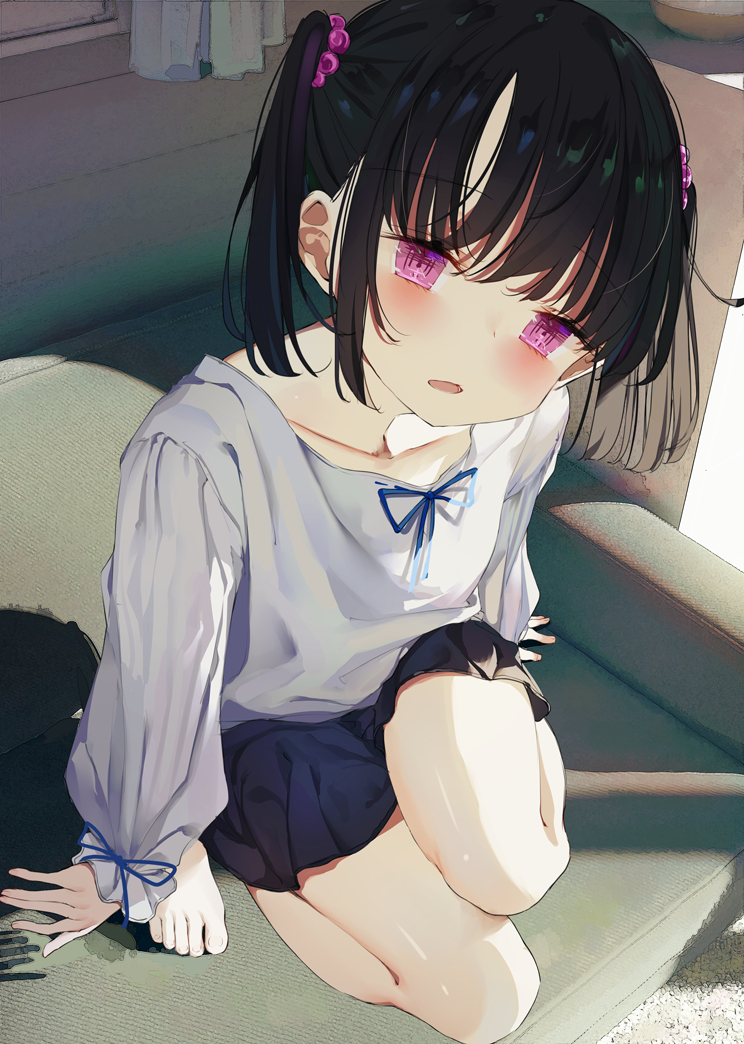 This is a pixiv picture whose title is ：D.