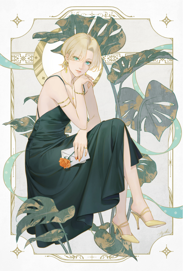 This is a pixiv picture whose title is Monstera.