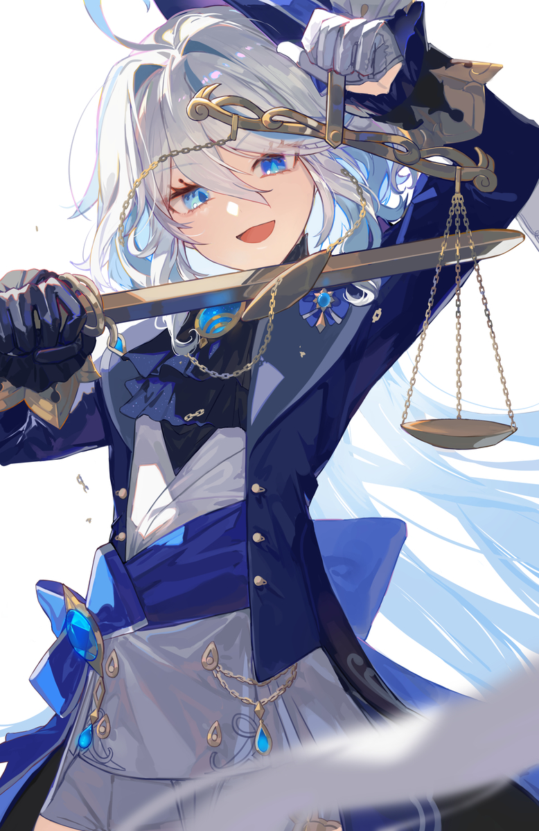 This is a pixiv picture whose title is ⚖️.