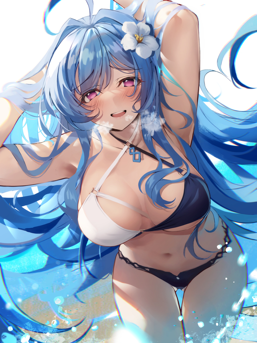 This is a pixiv picture whose title is Helena swimsuit !.