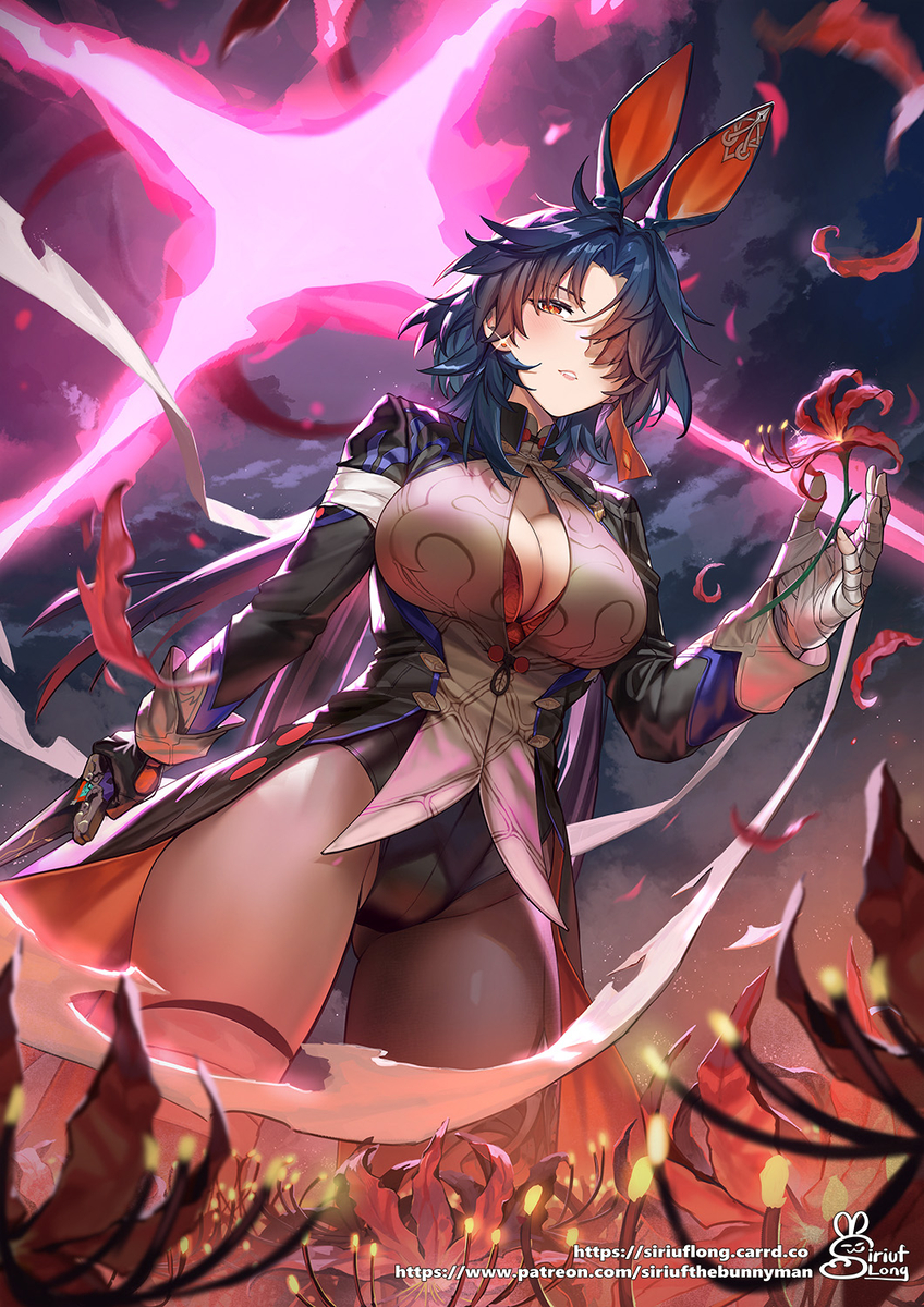 This is a pixiv picture whose title is Bladie Bunny.