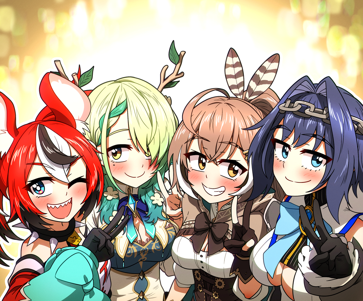 This is a pixiv picture whose title is Council 2nd Anniversary.