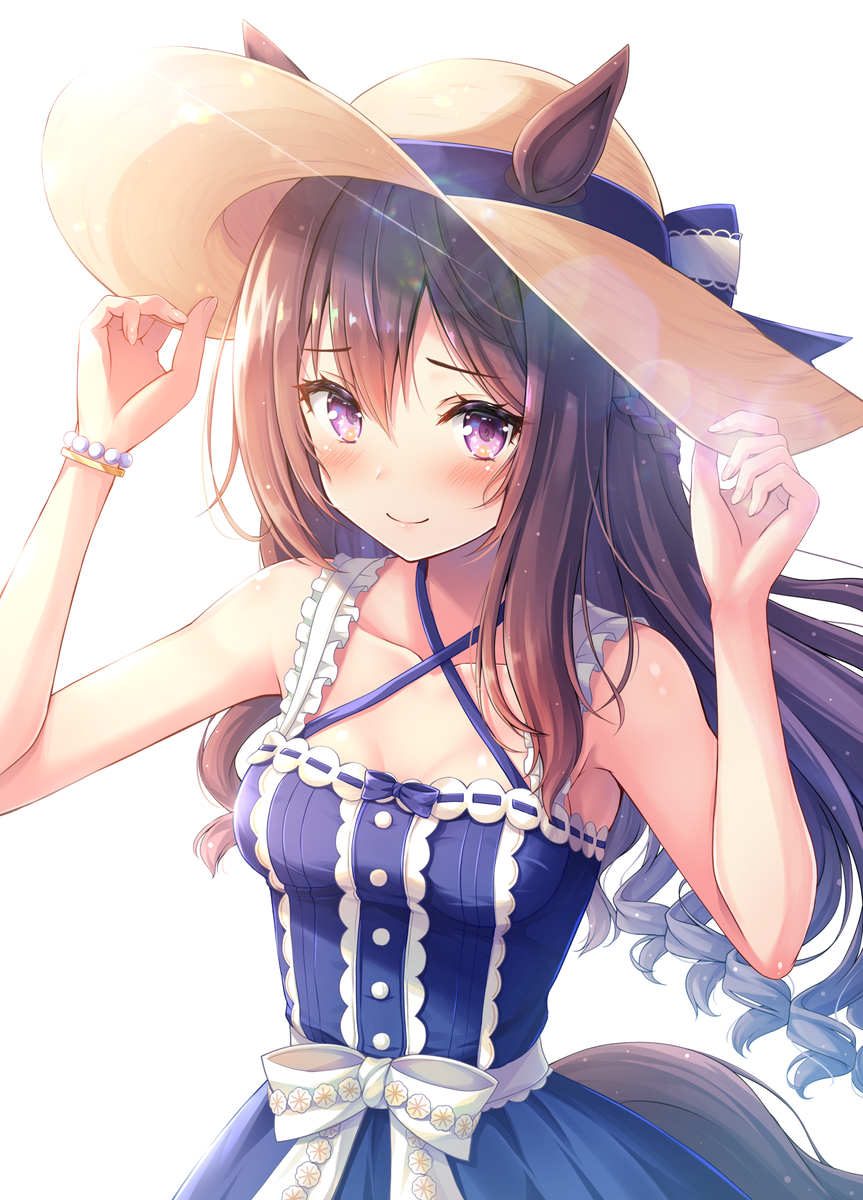 This is a pixiv picture whose title is 夏ドーベル.