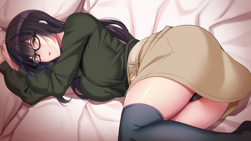 This is a pixiv picture whose title is 女子大生シリーズ④-3.