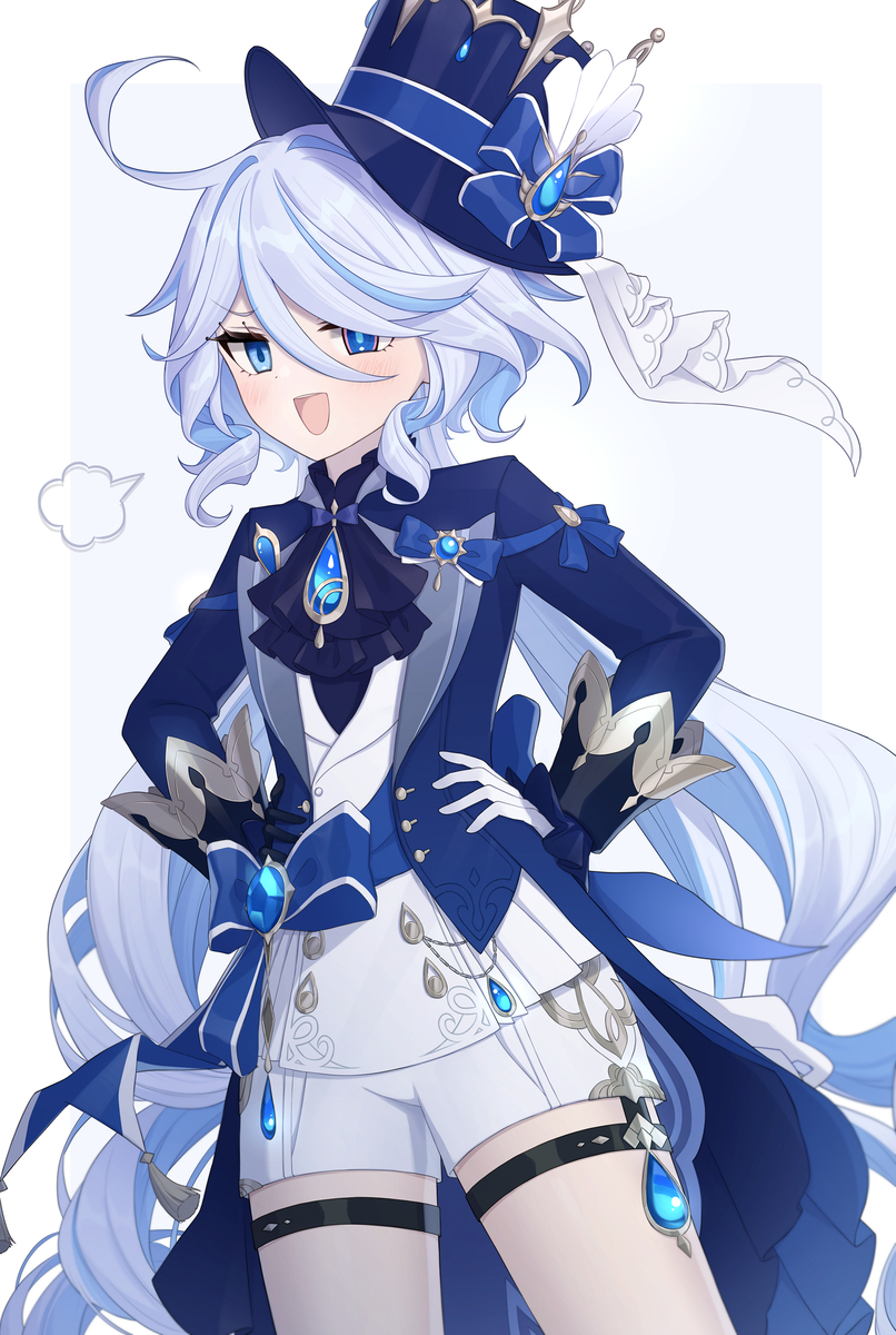 This is a pixiv picture whose title is フリーナちゃん.