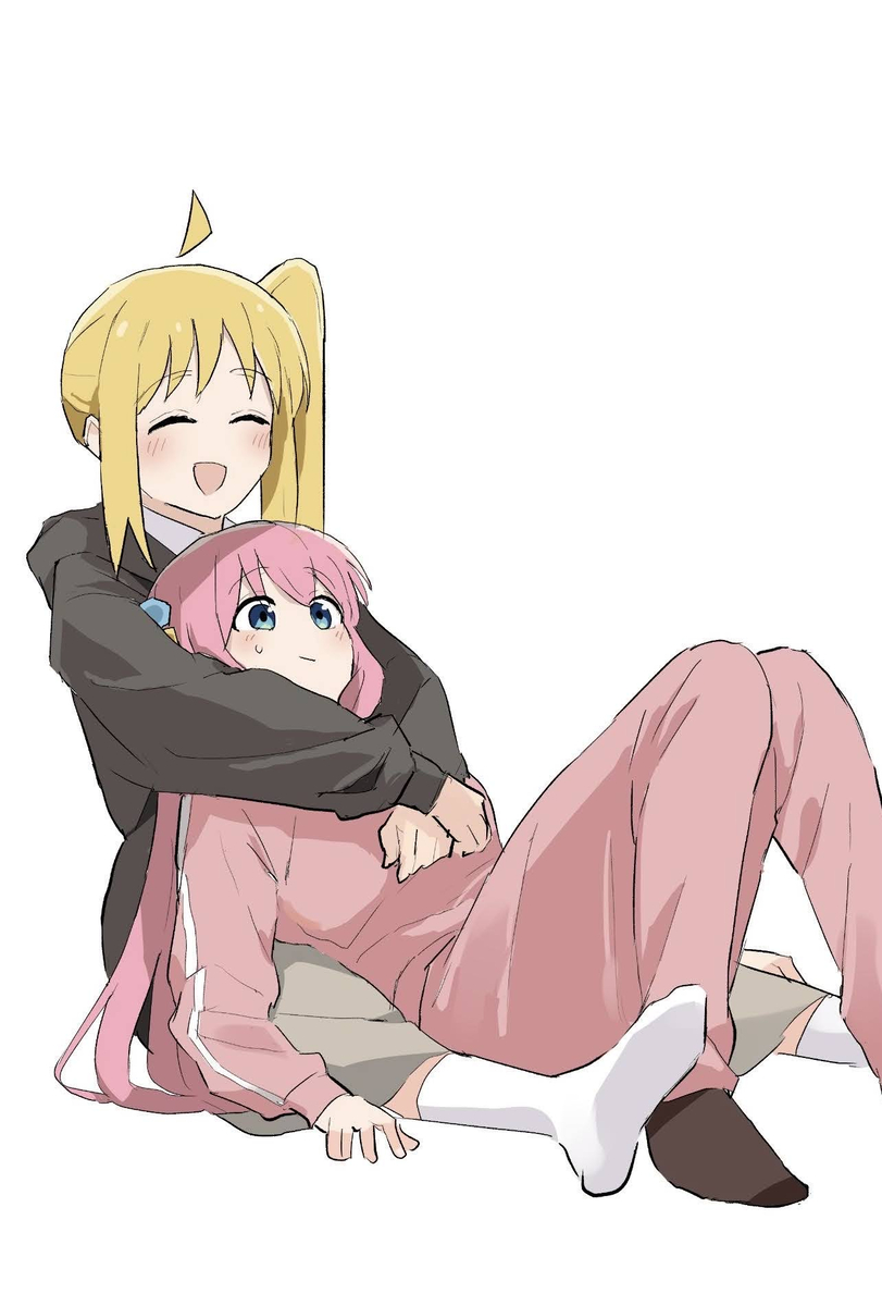 This is a pixiv picture whose title is 後輩を可愛がる先輩.
