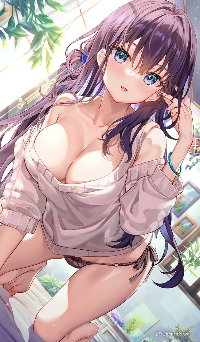 This is a pixiv picture whose title is 大人なぶかぶか.
