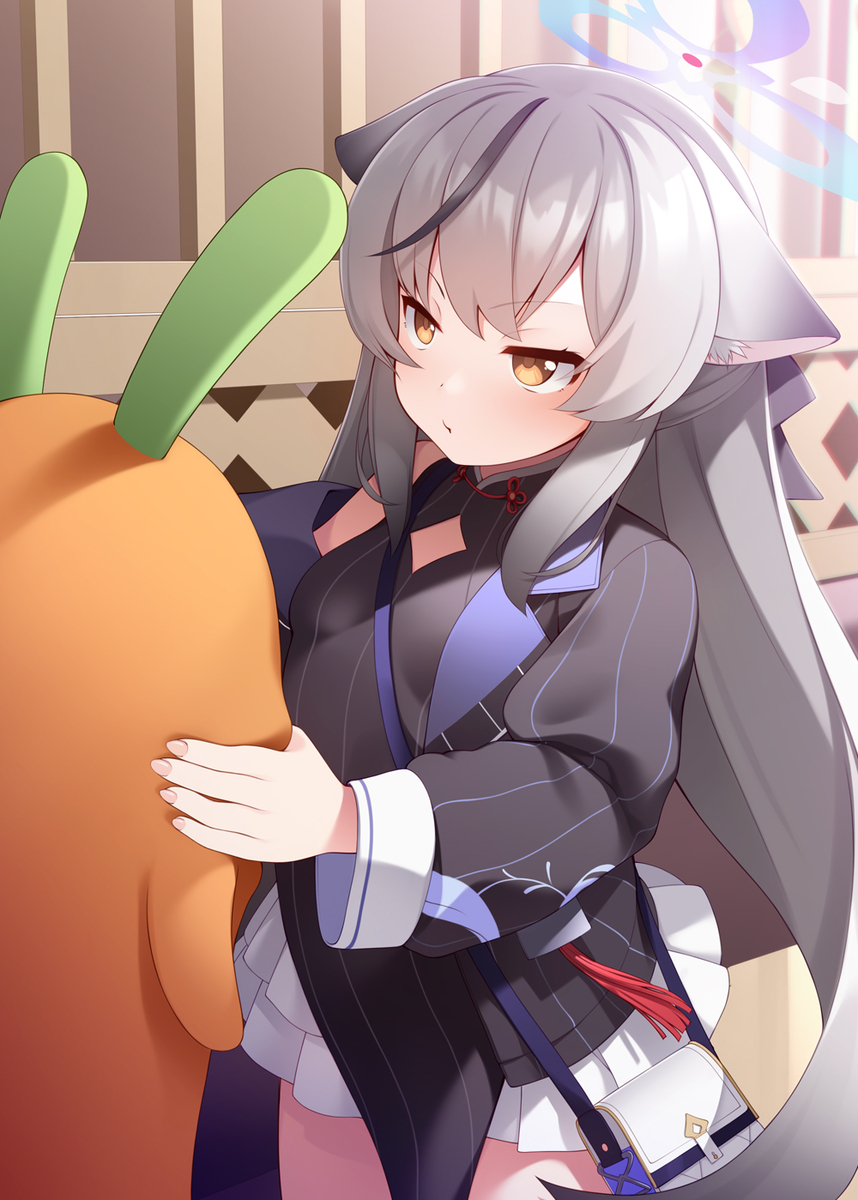 This is a pixiv picture whose title is ちょっと可愛いけどでもニンジンです….