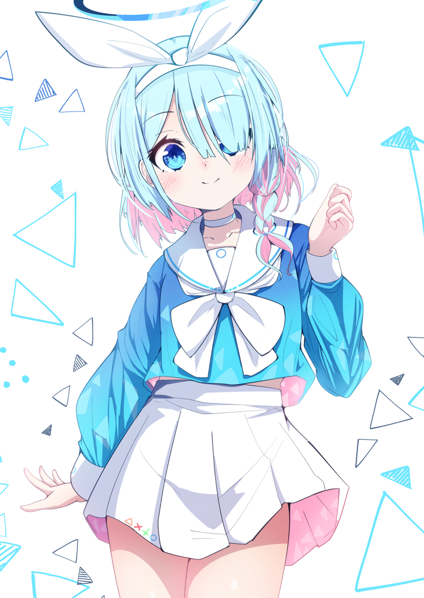 This is a pixiv picture whose title is アロナちゃん(◠ڼ◠).
