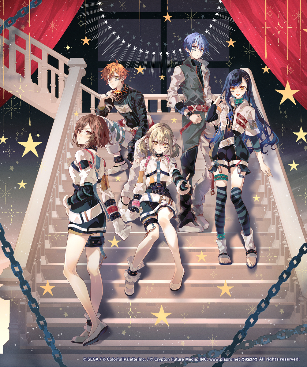 This is a pixiv picture whose title is Vivid BAD SQUAD.