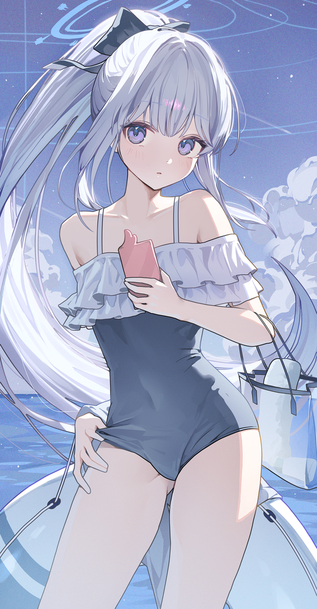 This is a pixiv picture whose title is 水着ミヤコ.
