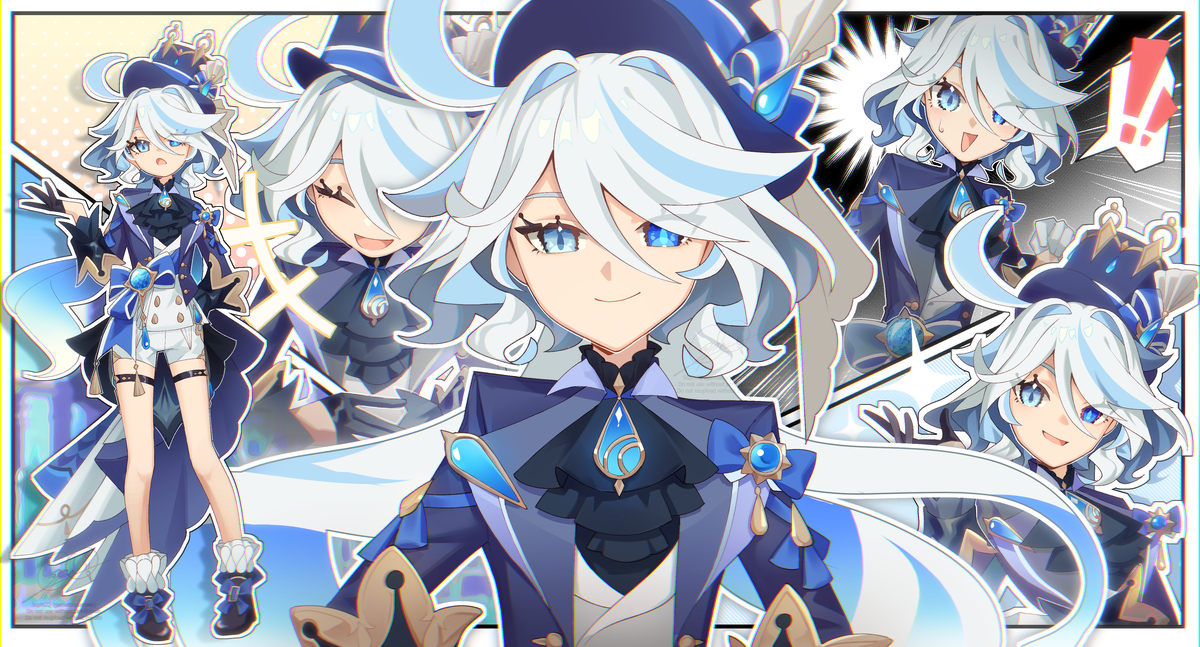 This is a pixiv picture whose title is フリーナ.