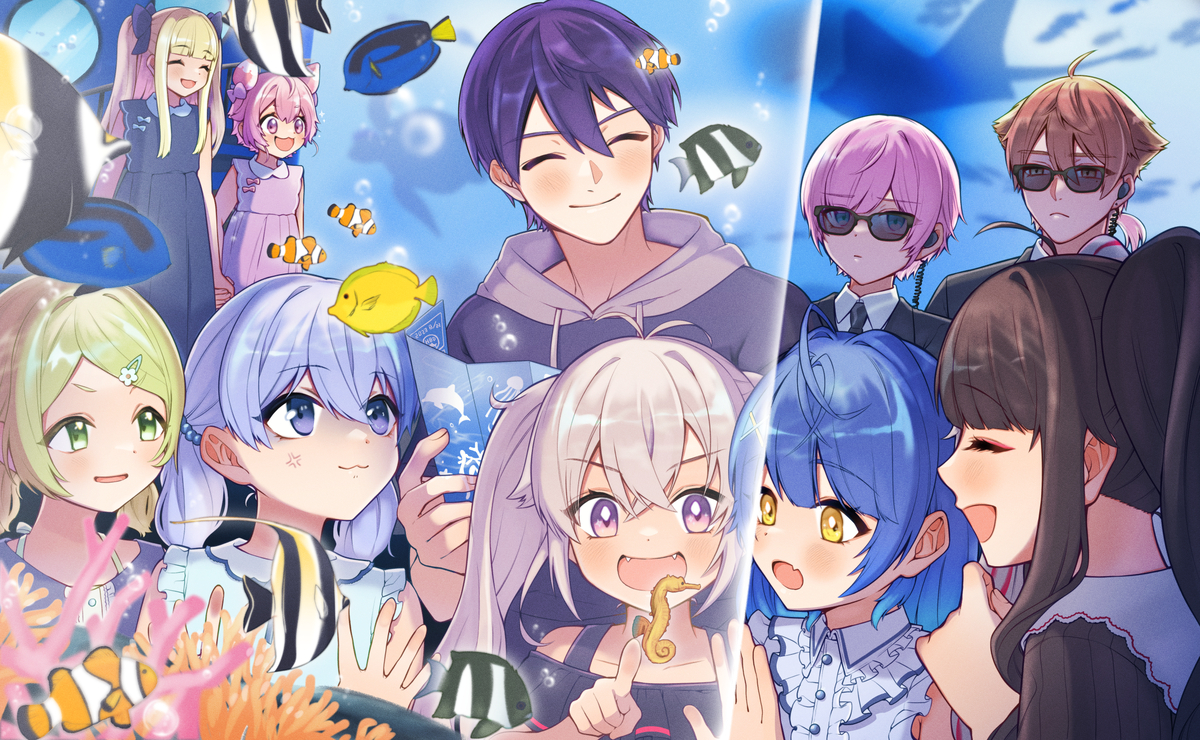 This is a pixiv picture whose title is もち誕2023。.