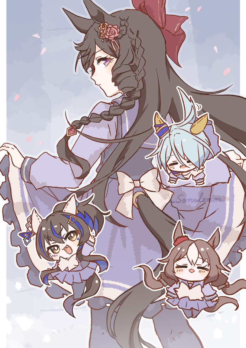 This is a pixiv picture whose title is ウマまとめ4.