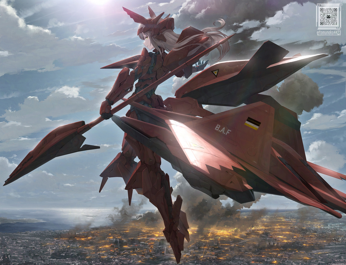 This is a pixiv picture whose title is ADA-01A アドラー【ADLER】 (SDBM搭載機).