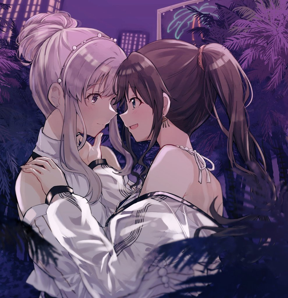 This is a pixiv picture whose title is 🌴.
