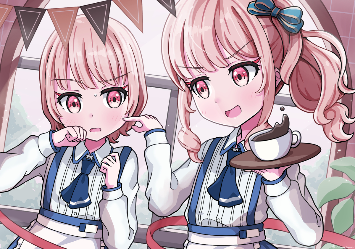 This is a pixiv picture whose title is ❤カワイイ×2❤.