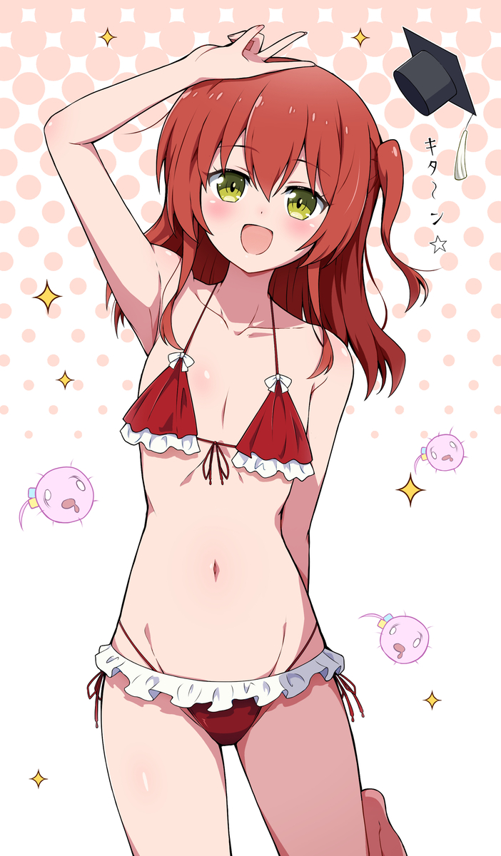 This is a pixiv picture whose title is キターン.