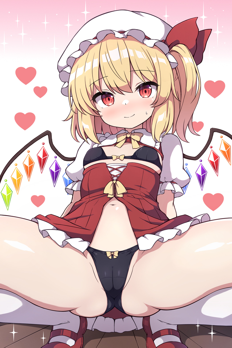 This is a pixiv picture whose title is 蹲踞ポーズフランちゃん.