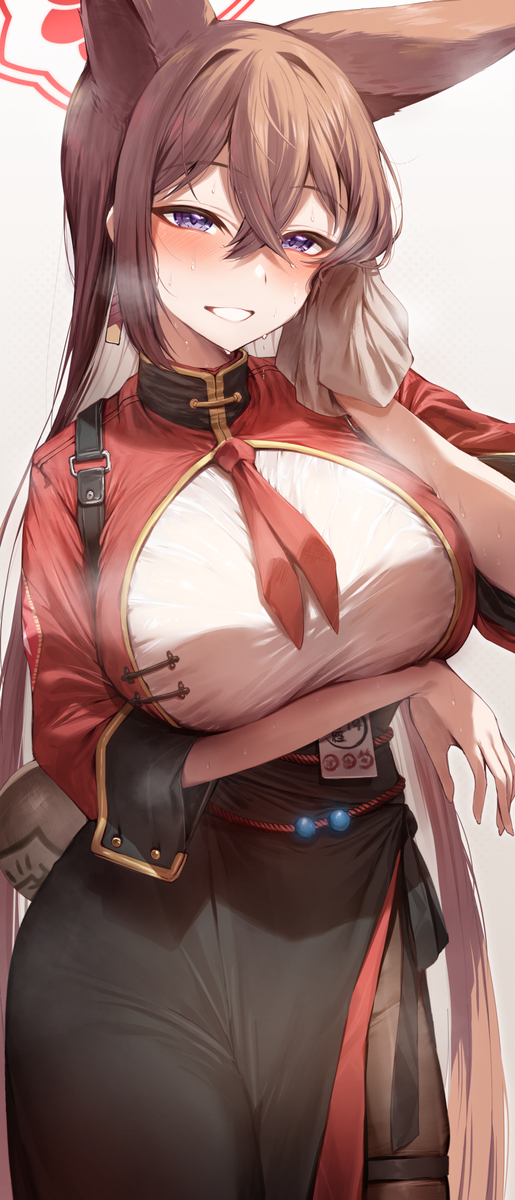 This is a pixiv picture whose title is 朱城ルミ💦.