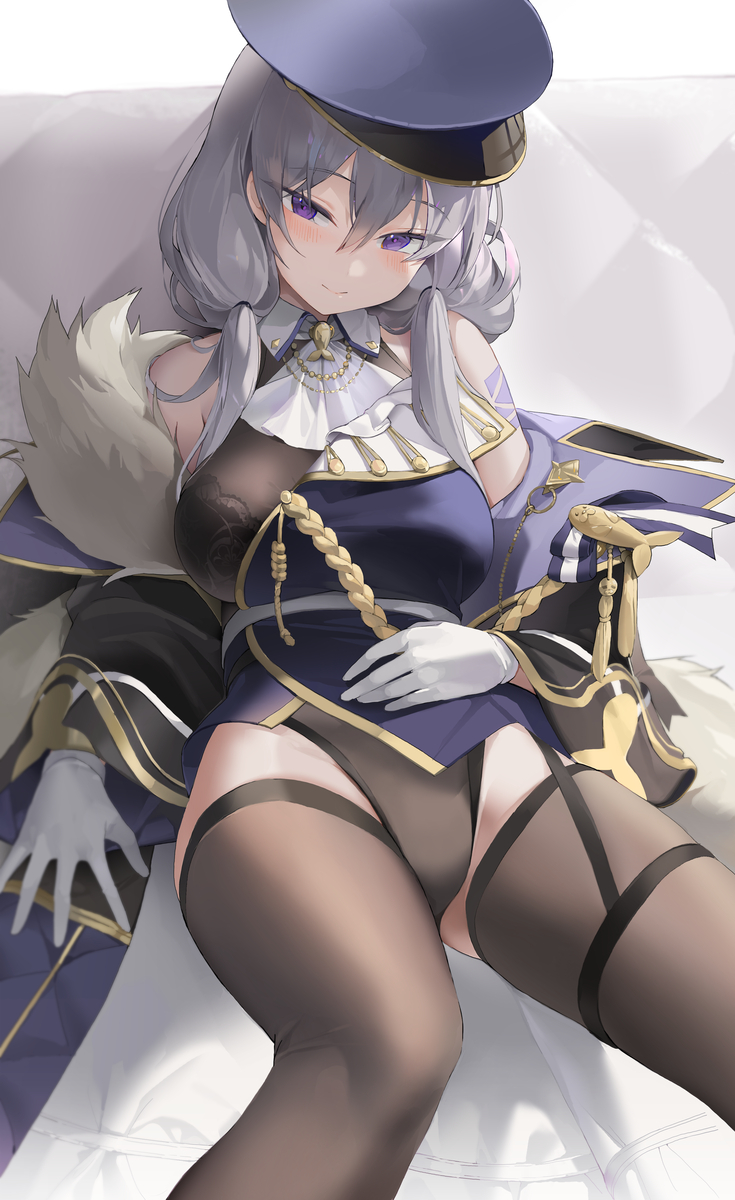 This is a pixiv picture whose title is uniform NB.