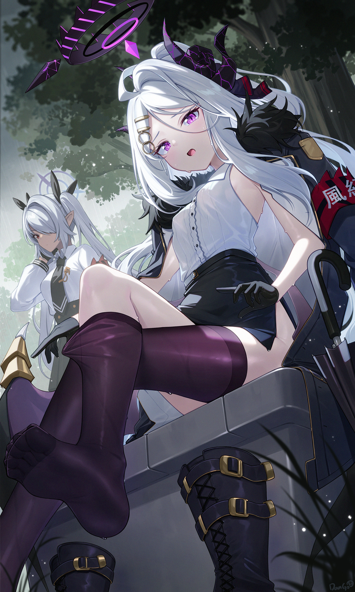 This is a pixiv picture whose title is Rain.