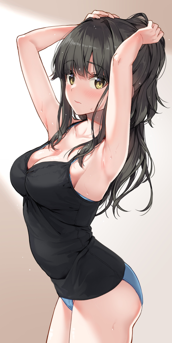 This is a pixiv picture whose title is 毎日暑いね.