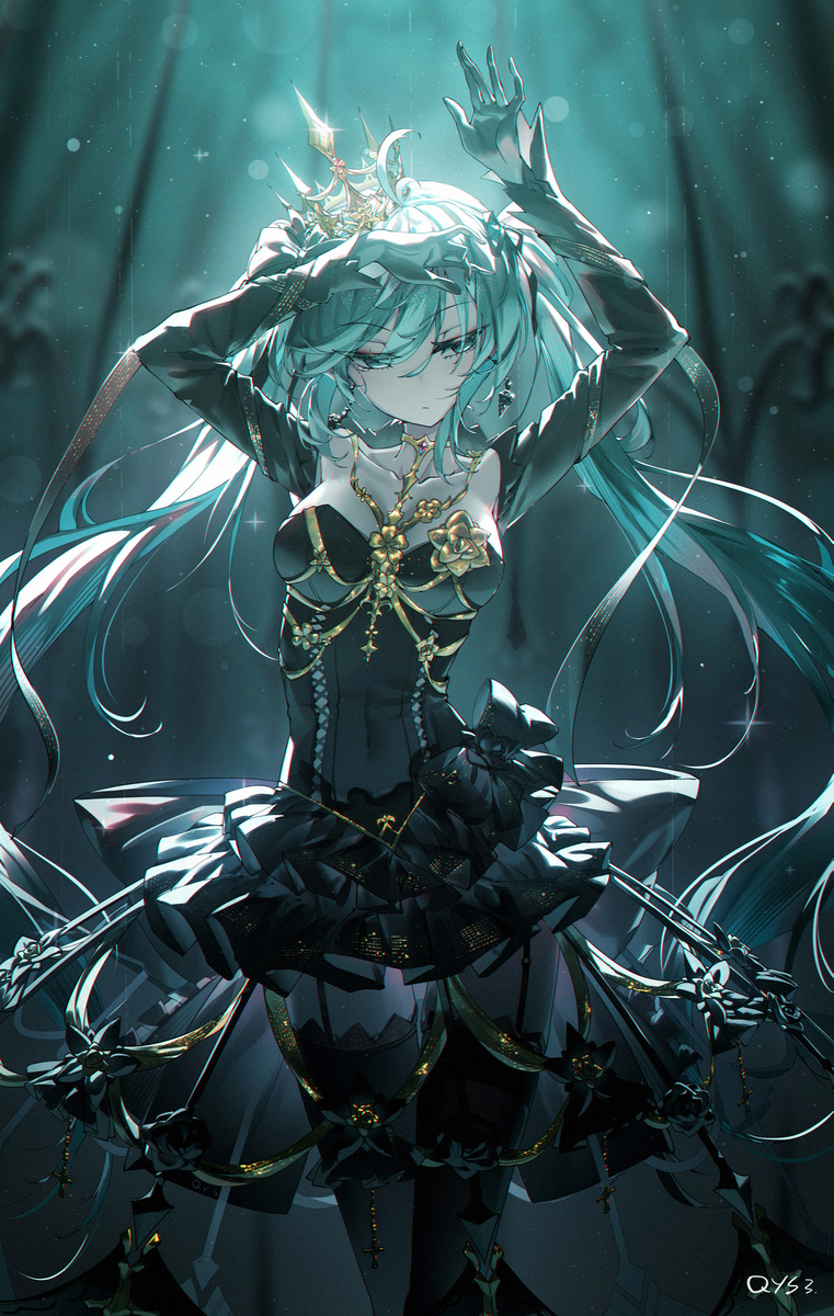 This is a pixiv picture whose title is MIKU 2023.