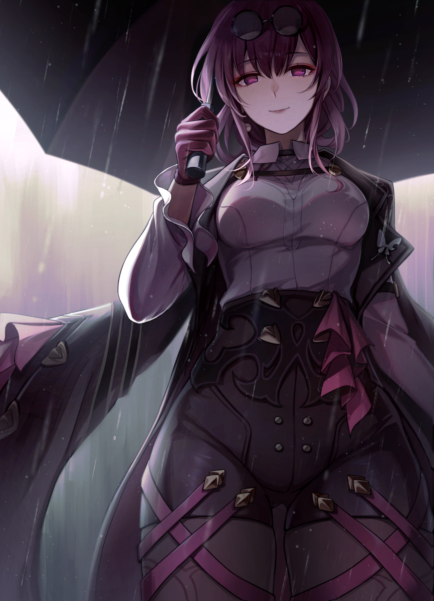 This is a pixiv picture whose title is rain.