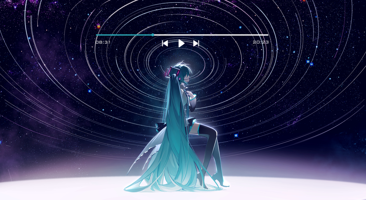 This is a pixiv picture whose title is 初音ミク16th/2.