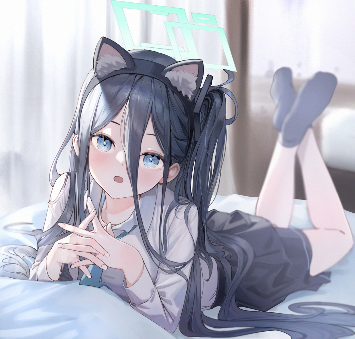 This is a pixiv picture whose title is 猫のアリス.