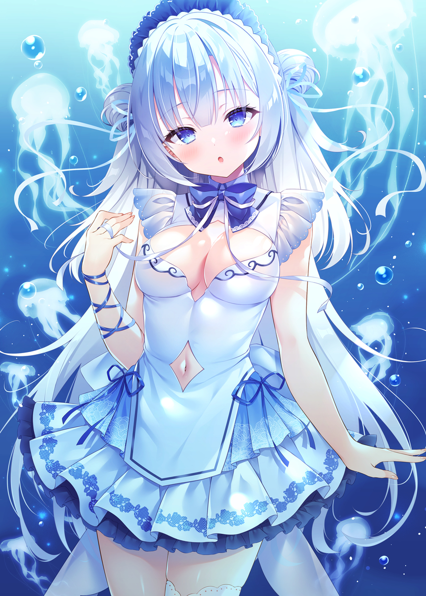 This is a pixiv picture whose title is Jellyfish.