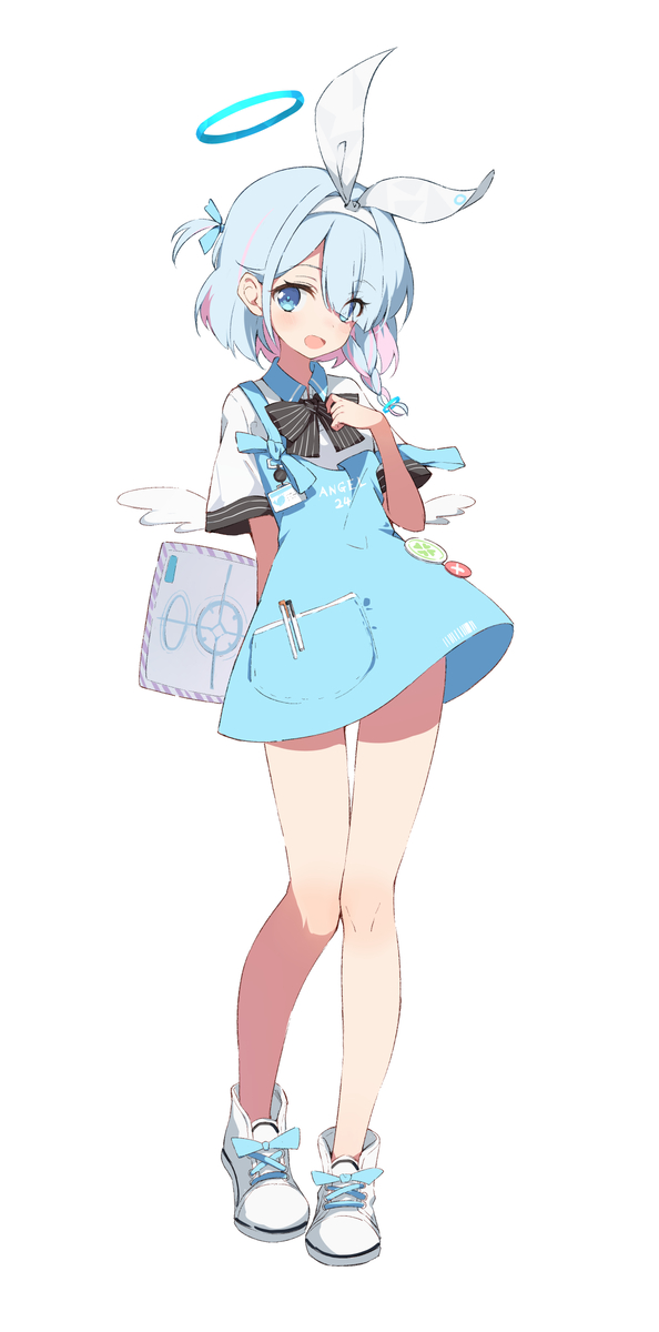 This is a pixiv picture whose title is アロナ営業中.
