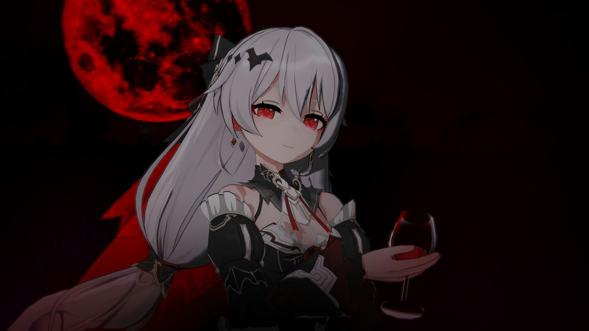 This is a pixiv picture whose title is 月下初拥.