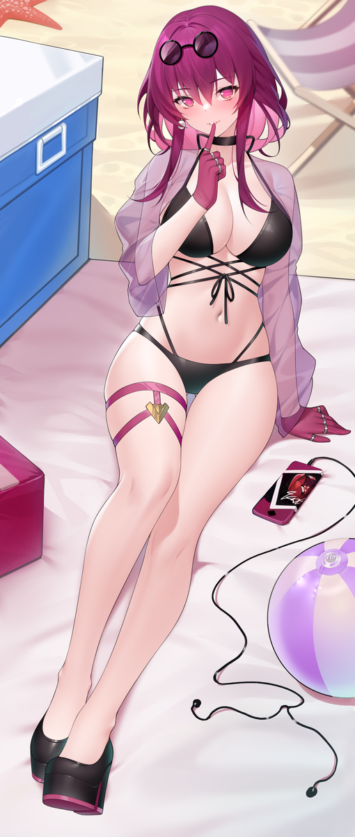 This is a pixiv picture whose title is 卡芙卡.
