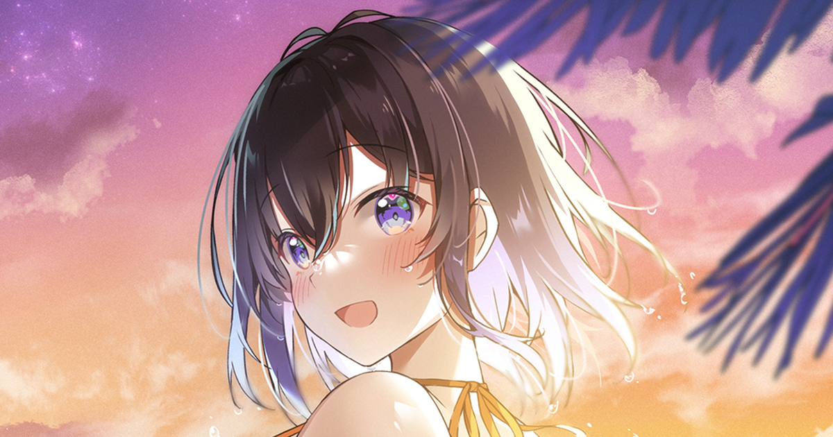 This is a pixiv picture whose title is もうひと泳ぎしない？.