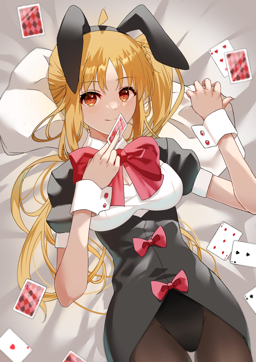 This is a pixiv picture whose title is バニー虹夏ちゃん.