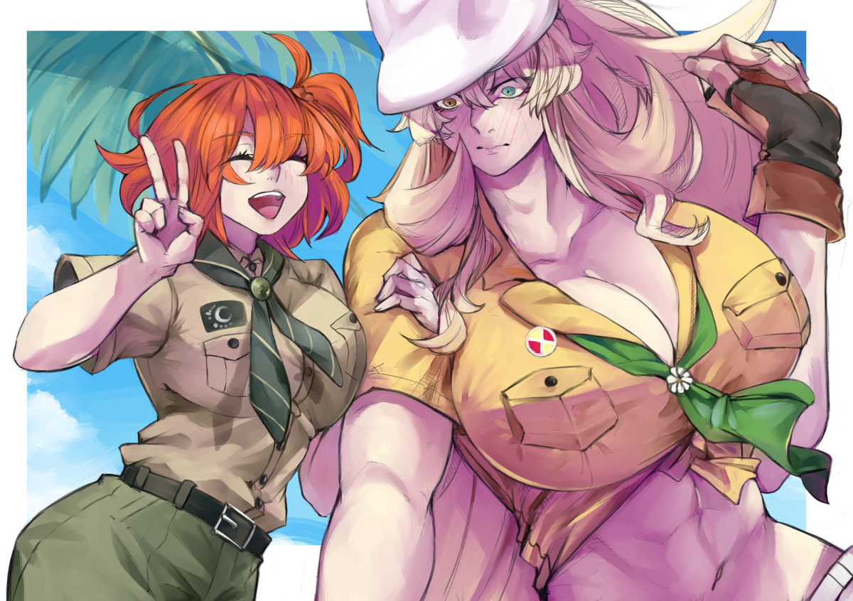 This is a pixiv picture whose title is 見て見て！.