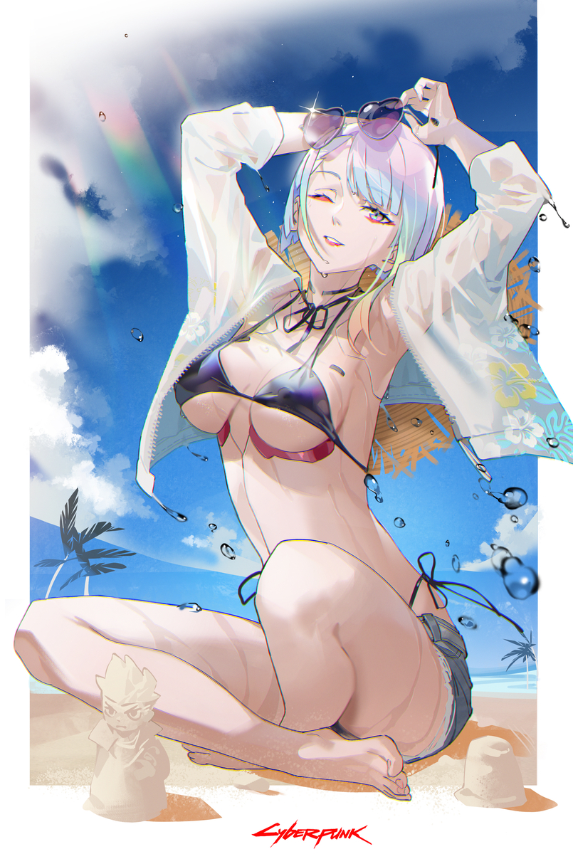 This is a pixiv picture whose title is summer.