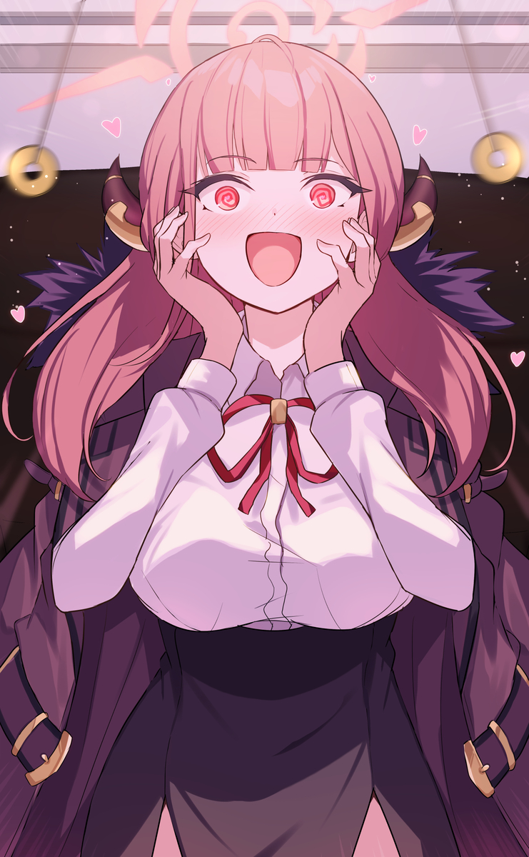This is a pixiv picture whose title is 「何でも言う事を聞きます！！」.