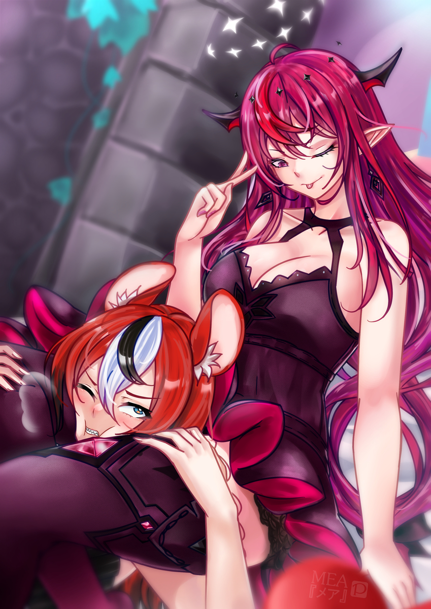This is a pixiv picture whose title is It's ThighRyS!.