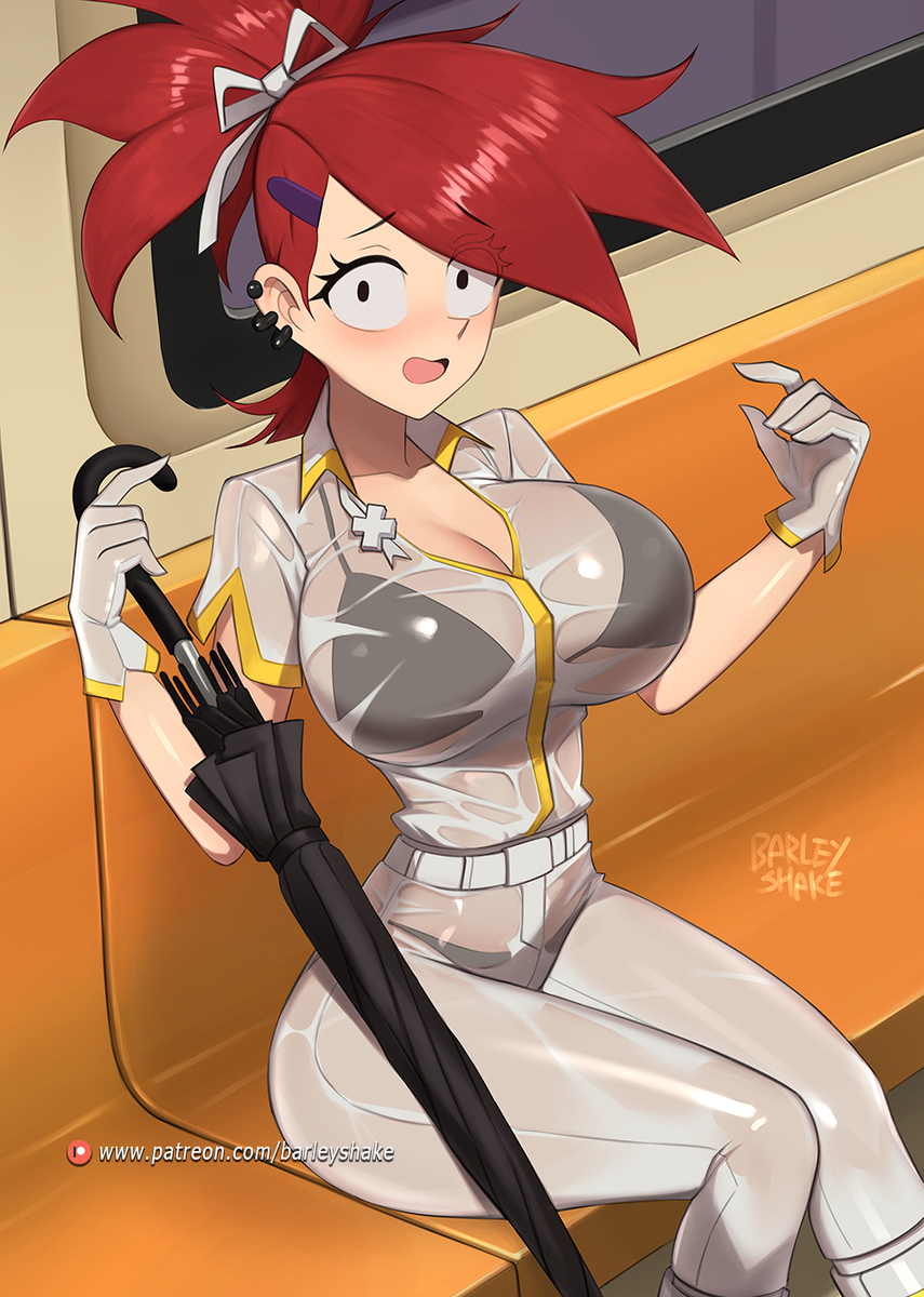 This is a pixiv picture whose title is Frankie Foster cosplay.