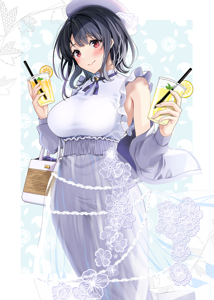 This is a pixiv picture whose title is 高雄さんと夏デート.