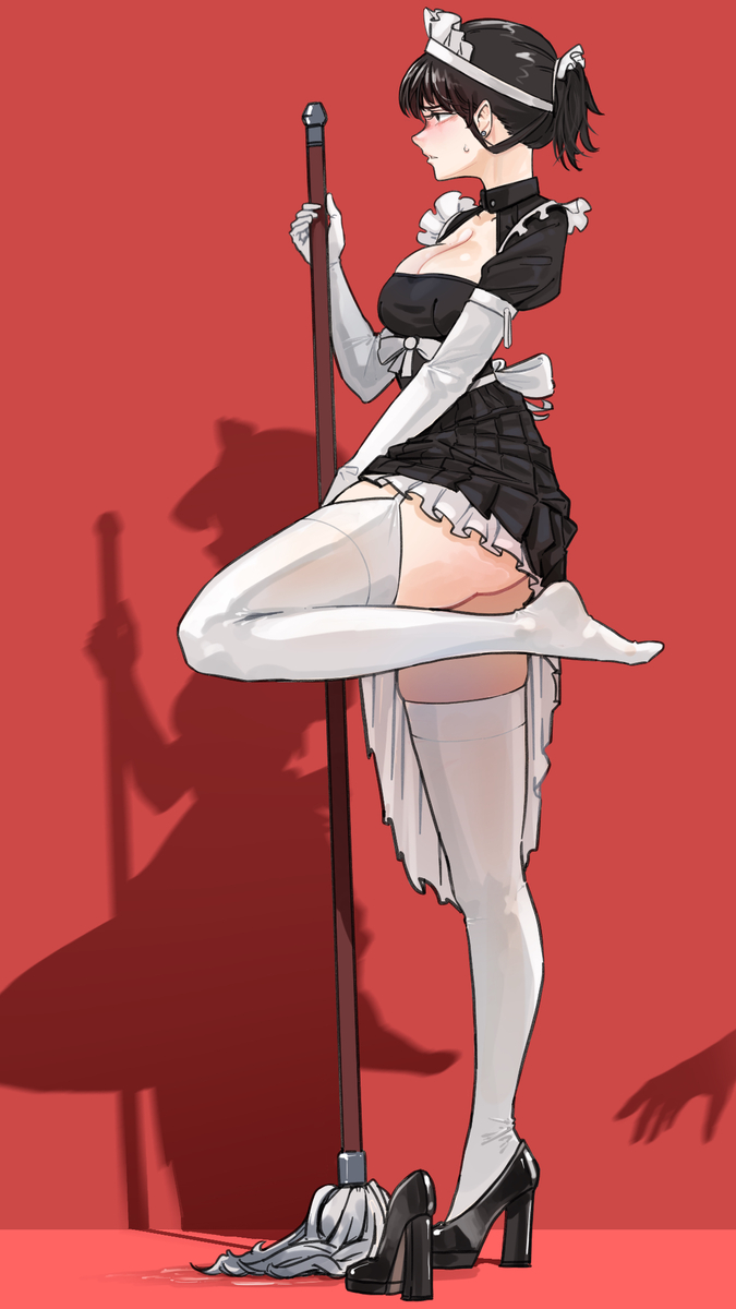 This is a pixiv picture whose title is "Please be quick ".