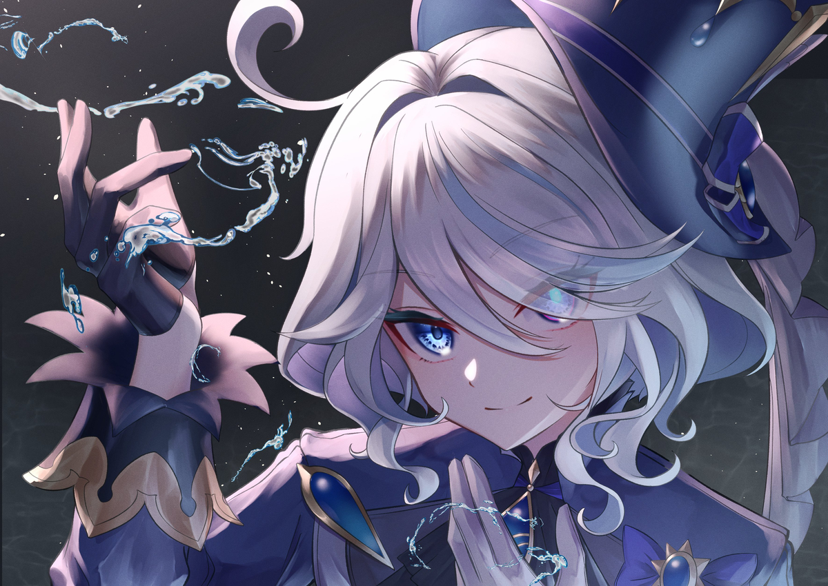 This is a pixiv picture whose title is フリーナ.