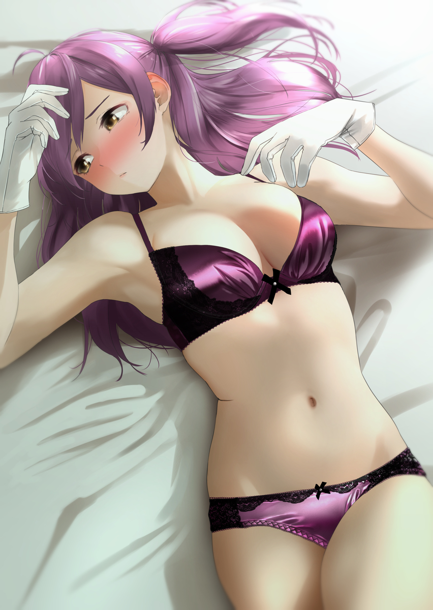 This is a pixiv picture whose title is 萩風.