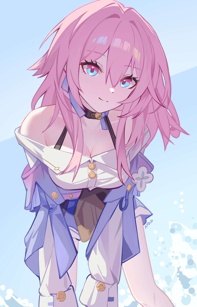 This is a pixiv picture whose title is day66 三月七.